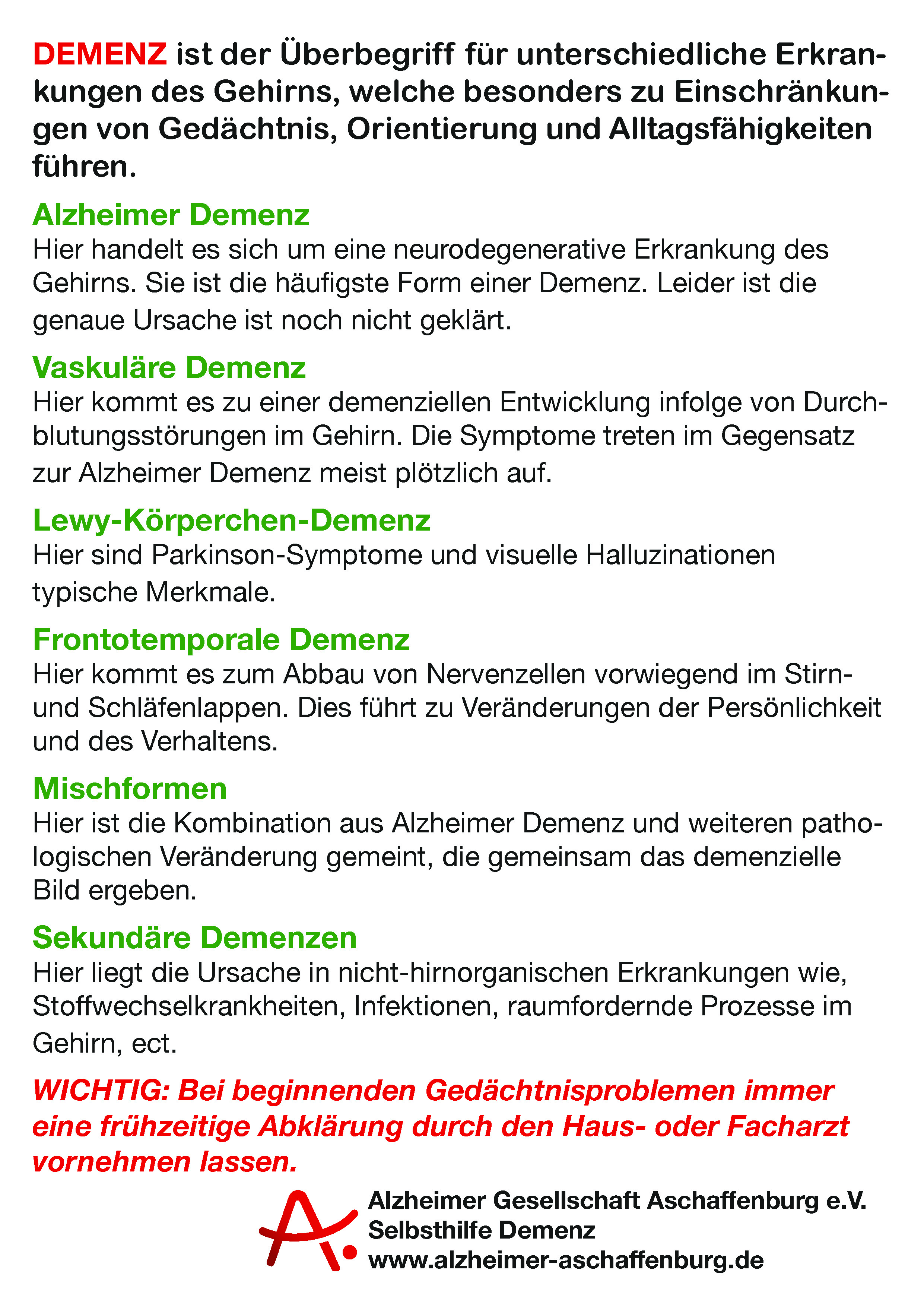 Www Alzheimer Aschaffenburg De Startseite